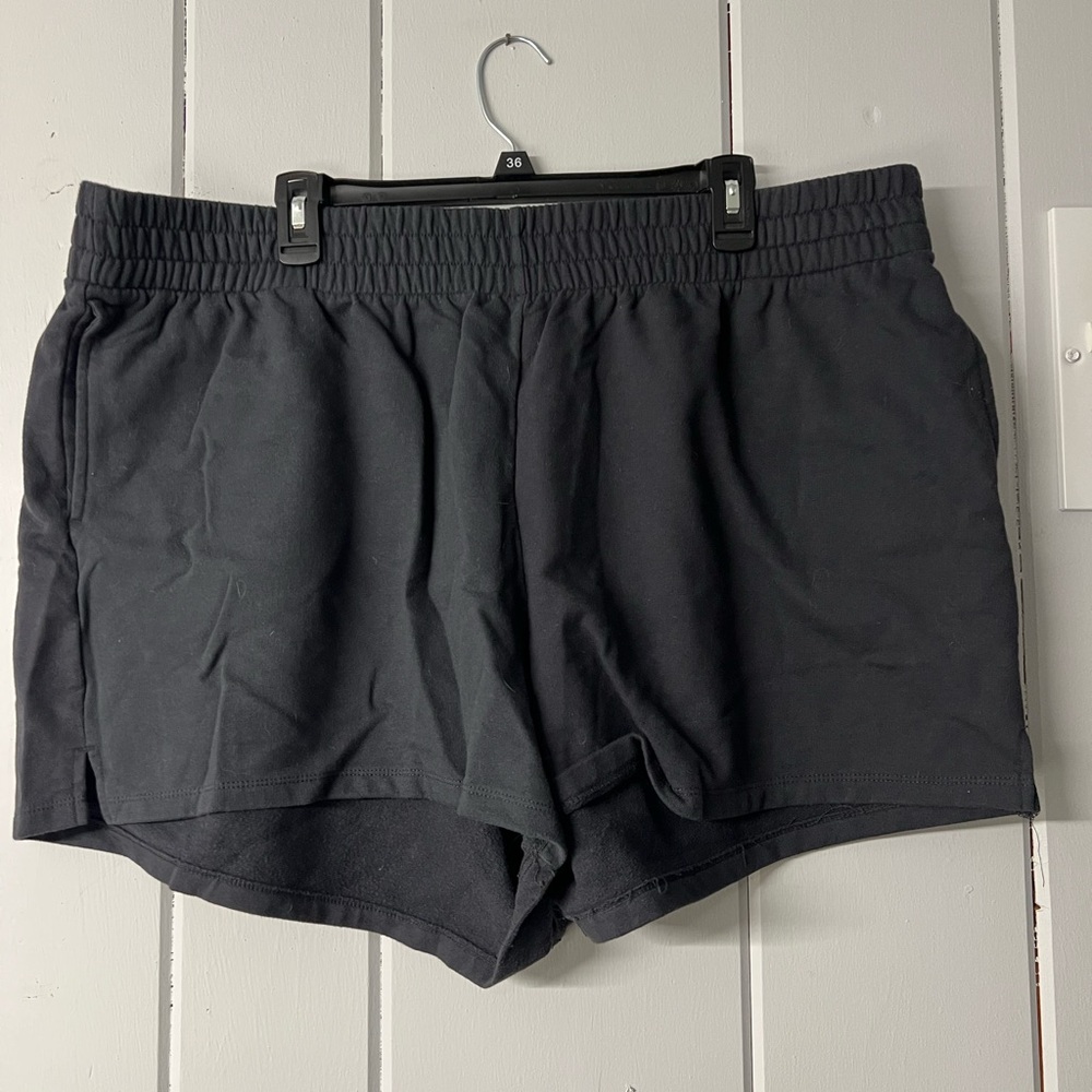 Ava & Viv Women's Charcoal Athletic Shorts